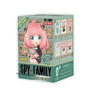 POPMART Originale Autentico per <span class=keywords><strong>Spy</strong></span> <span class=keywords><strong>Family</strong></span>: Modello della Vita Quotidiana di Aniya in PVC, Collezione Giapponese, Blind Box, Regalo, Action Figure Anime - Product Image 1