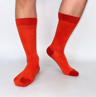 Chaussettes de sport en nylon personnalisées avec logo, soutien de la voûte plantaire, talon renforcé, chaussettes de cyclisme et de course en polyester personnalisées pour hommes