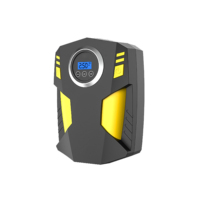 LED Automatic Inflatable Handheld Intelligent Digital Display 12V ABS Car Air Pump Tire Inflator With Powered Compressor Machine