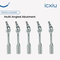 Dentium OEM Accessoires d'implant dentaire multi-unités sur mesure, abutment angulaire avec vis, foret et accessoires