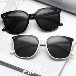 Trendy Large Frame Anti-UV Black Frame women Driving Sunglasses Black Ladies <b>Eyewear</b> - Product Image 4