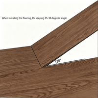 Heißer Verkauf Neues Design 4mm 5mm 6mm Dicke Vinyl-Planken-Bodenbelag mit Klicksystem SPC-Bodenbelag
