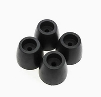 Pieds coniques en caoutchouc antidérapants pour meubles, patins coniques ronds en caoutchouc, protections anti-vibrations pour tables, chaises et sols
