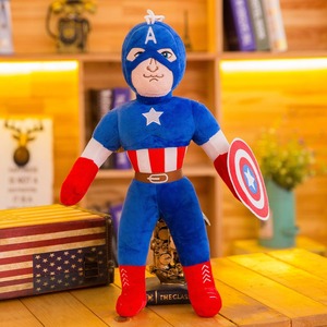 Peluche de personnage de film Cpc Ce <span class=keywords><strong>Dc</strong></span>, héros Spiderman, Captain America, Batman, Iron <span class=keywords><strong>Man</strong></span>, jouet en peluche, cadeau pour enfants - Product Image 6