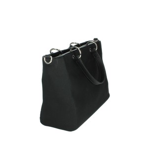 Borsa Casual X10.002 decorazione a catene nere fodera in vera pelle aperta a due cinturini stampa Logo Casual di ultima generazione - Product Image 3
