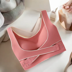 <span class=keywords><strong>Reggiseno</strong></span> <span class=keywords><strong>Sportivo</strong></span> Personalizzabile OME, Produzione Diretta, Alta Qualità, Traspirante, 100% Nylon, per Yoga e Palestra, Altamente Elastico e <span class=keywords><strong>Regolabile</strong></span> - Product Image 2