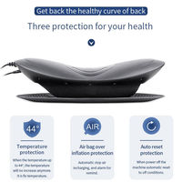 Appareil de massage dorsal électrique vibrant et gonflable 2025 – Thérapie par pression cervicale et traction lombaire