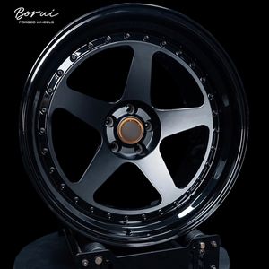 Jantes Borui 2 pièces en aluminium forgé 6061-T6, neuves, pour M3 M4 M5 AMG Corvette Camaro, jantes personnalisées forgées - Product Image 3