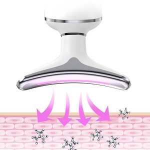 OEM ODM 다기능 4 in 1 얼굴 목 미용 장치 전기 얼굴 리프팅 마사지 얼굴 조각 용 얼굴 피부 관리 도구 - Product Image 5