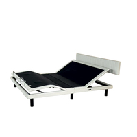 Lit intelligent électrique multifonctionnel ergonomique à gravité zéro, taille standard, réglable, avec fonction de massage