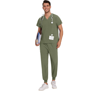 Conjunto de Uniformes Quirúrgicos 42122 Unisex |   Uniforme de Hospital de Manga Corta de Secado Rápido para Odontólogo, Enfermera, Médico - Product Image 6