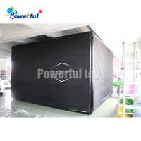 Offre Spéciale Portable extérieur intérieur maison arrière-cour pratique gonflable simulateur de Golf tente frapper Cage avec écran à fort impact
