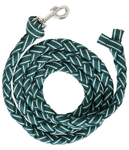 Cuerda de plomo de caballo con cinta de PP trenzada hecha a mano súper fuerte con broche de perno Material de zinc brillante tipo Halter ecuestre - Product Image 3