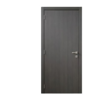 Ensemble Skyland Double porte d'entrée en bois de style français avec pivot en fer forgé en fibre de verre et acier
