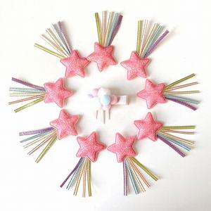 1 Piece <b>Kids</b> Glitter Star Cartoon Squirrel Fashion Mini Hair Clips & Pins for Girls Party Gift - Product Image 3