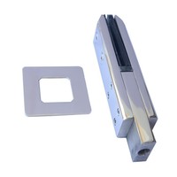 Accessoires d'escalier en acier inoxydable à vente chaude Clips de verre réglables Robinets de clôture de piscine en verre en acier inoxydable 201 304 316