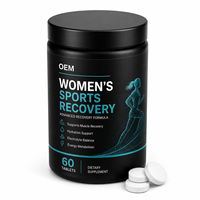 Comprimés de récupération sportive pour femmes Daily Wellness avec électrolytes pour les jours d'entraînement, après l'effort et les routines de style de vie actif