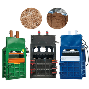 Presse à balles verticale haute capacité pour fibres de coco, de palmier et de chanvre – Équipement de compression robuste pour matériaux de rebut - Product Image 2