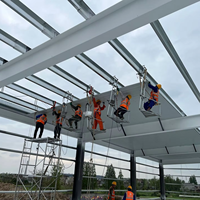 Hangars à bétail de poulaillers résistants à la Corrosion personnalisés professionnels Structure en acier Durable de haute qualité nouvelles Cages pour animaux
