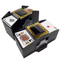 Distributeur automatique de cartes de poker à 2 ponts fonctionnant sur batterie