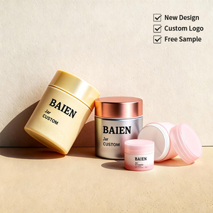 Vasetti in Plastica Opaca Rosa Baby da 300ml 8oz per Burro Corpo, <span class=keywords><strong>Crema</strong></span> per la Pelle e Contorno Occhi per Uso Personale - Product Image 1