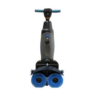 Dual Brush <b>Walk</b> Behind Floor Cleaning <b>Machine</b> Home-use Compact <b>Walk</b>-behind Scrubber Wireless Battery Powered Model - Product Image 3