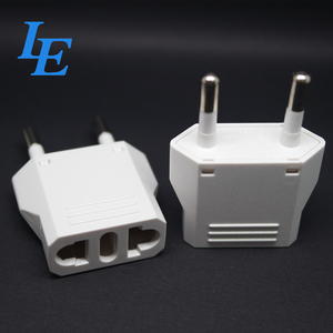 LE Factory Supply USA to Denmark Conversion Electrical <b>Plug</b> Travel Power <b>Adapter</b> Adaptor <b>Plug</b> - Product Image 1