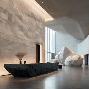 High Quality Modern Extendable PETG Plastic <b>Reception</b> <b>Desk</b> for Commercial Use in Hotel, Office, Mall, Salon & Spa - Product Image 4