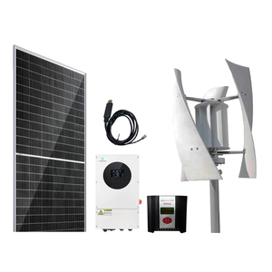Système complet de production d'énergie éolienne verticale à petite échelle et produits énergétiques solaires - Product Image 2