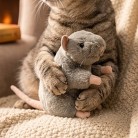 Peluche personnalisée petite souris, jouet en peluche mignon et doux, poupée animal rat pour enfants, cadeau d'anniversaire, fournisseur de fête, usine OEM ODM