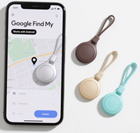 Étiquette intelligente Google Find My Device Android Air Tag Tracker Global Position Locator Finder Key Wallet Card Bag Android Find My Tag