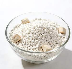 Areia para Gato Antibacteriana Branca de Mandioca Biodegradável à Base de Plantas com Sensação de Almofada Macia, Agregação Rápida e Fácil de Coletar - Product Image 3