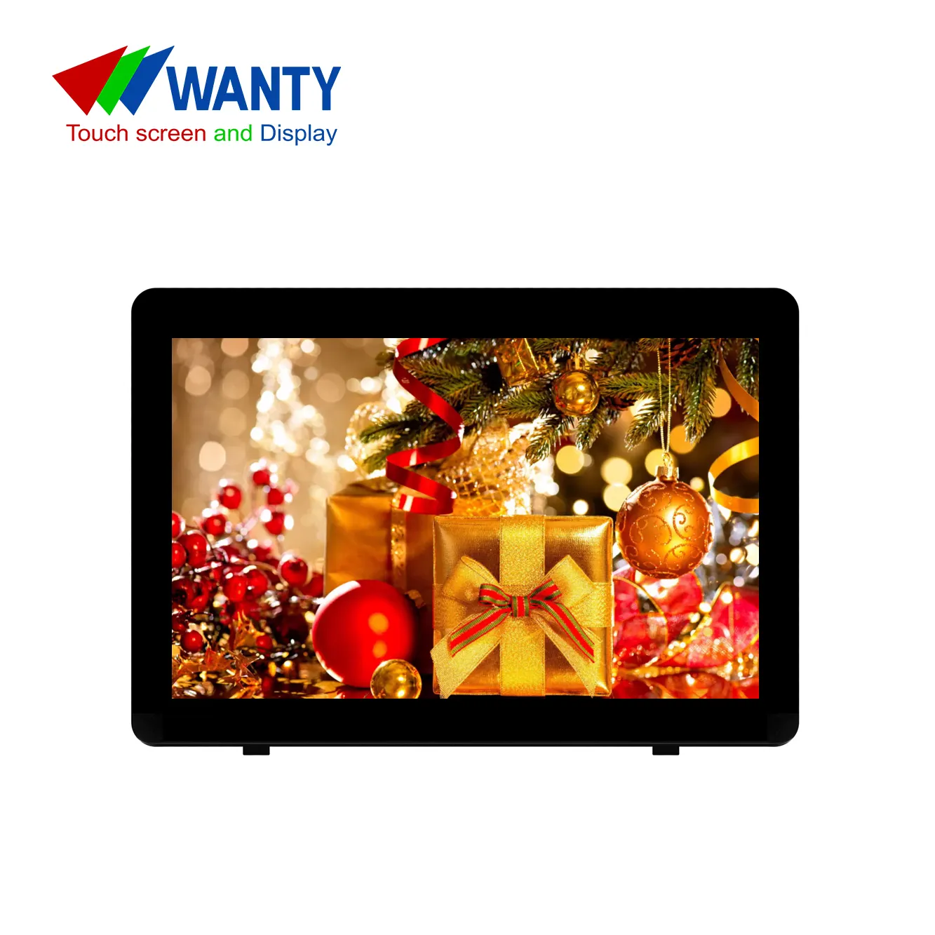 Custom Size HD Christmas Display IPS HD-MI Touch Monitor Raspberry PI Overlay Kits With Stand