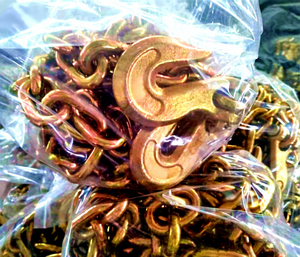 โซ่เหล็กอัลลอยด์เกรด 70 แบบอเมริกัน G70 สำหรับขนส่ง ขนาด 3/8 นิ้ว 1/2 นิ้ว 5/16 นิ้ว 1/4 นิ้ว ผู้ผลิต NACM96 ลดราคาพิเศษ - Product Image 2