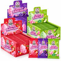 Vente en gros OEM de chewing-gum en coton aromatisé aux fruits, saveur bubble gum, guimauve moelleuse, halal, emballage en vrac, fournisseur 200 tonnes