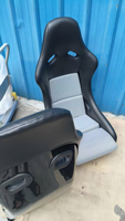Siège baquet Recaro standard avec dossier en fibre de verre, production sur mesure, adapté aux voitures classiques et modernes