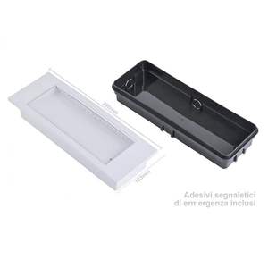 Plafoniera LED 6000K 3.8W con Modalità Emergenza, Montaggio a Incasso IP20, Batteria da 5 Ore, SKU-899 - Product Image 2