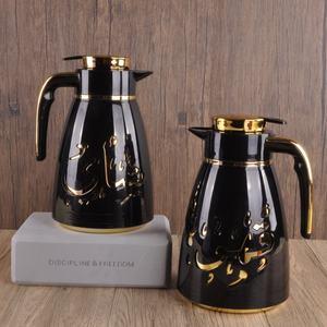 1l grande caffè arabico urna Thermos per tè e caffè Thermos vaso sottovuoto Dispenser di bevande per festa di Ramadan e matrimonio - Product Image 2