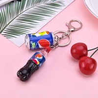Porte-clés créatif en peluche personnalisé pour bouteille de boisson, léger et résistant, idéal pour les cadeaux - Vente en gros pour fabricants
