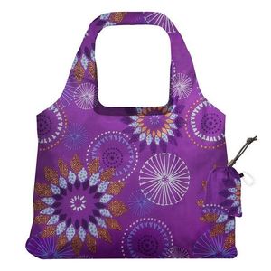 Bolsa de Compras Plegable de Gran Capacidad Personalizada de Fábrica, Bolsa de Supermercado Plegable con Impresión Completa - Product Image 2