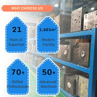Services de moulage par injection personnalisés en ABS, PP, PC, PU pour les pièces d'appareils électroménagers et de robinets de salle de bain, marque Fujian China-fengjin