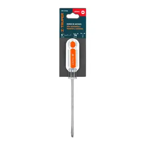 Tournevis plat BOX 6, 1/4' x 6', manche en acétate, TRUPER - Product Image 3