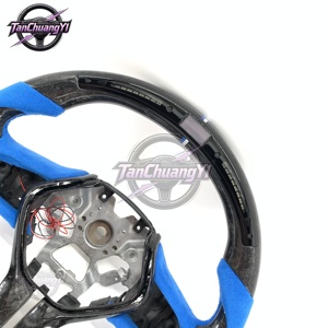 Volant de voiture en fibre de carbone noire personnalisé, livraison rapide d'usine, pour Q60/Q50L - Product Image 4