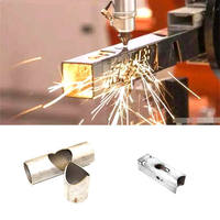 Pièces de tuyaux carrés en métal personnalisées, tube en aluminium, découpe laser CNC, fabrication, support de rehausseur de siège avec revêtement en poudre
