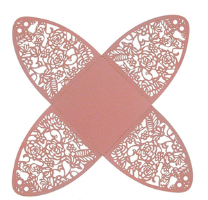 Милая лента, лазерная резка, бумажные конфеты, Свадебная коробка, подарок - Product Image 4