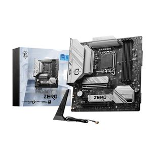 MSI B760M PROJECT ZERO DDR5 Back-plug <b>Gaming</b> <b>Motherboard</b> Support 13th CPU B760 - Product Image 1