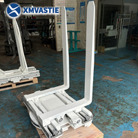 Pince à fourches pour chariot élévateur XMVASTIE ISO Classe III 3T, échange de palettes, manutention de marchandises en entrepôt et port, verrouillage de sécurité durable