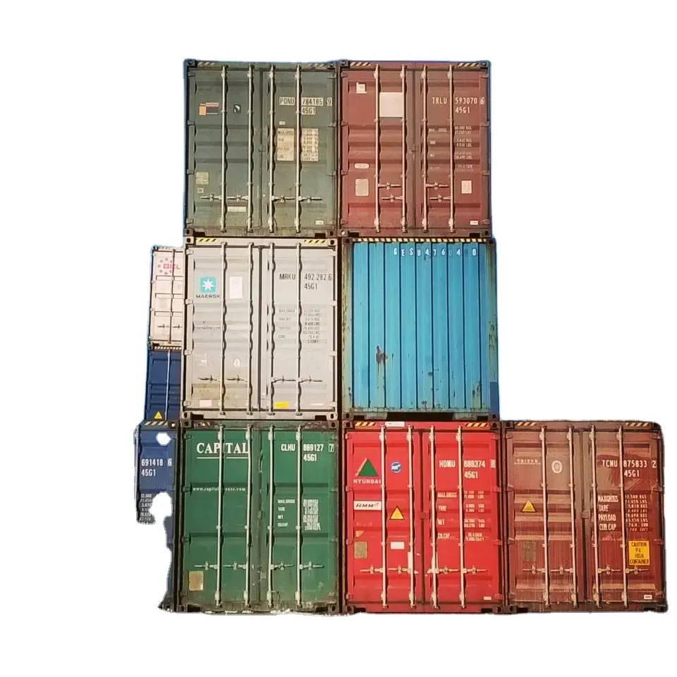 Vận chuyển container thép trắng mục Trans kích thước màu Trọng lượng hàng hóa