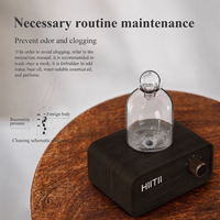 Diffuseur d'huiles essentielles HIITII Beach Wood, sans eau, silencieux, batterie 2000 mAh, longue durée, aromathérapie, SPA, YOGA, salle d'étude, portable, hôtel
