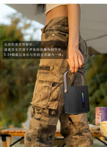 Altavoz Bluetooth con <span class=keywords><strong>Subwoofer</strong></span> y Asa, <span class=keywords><strong>Equipo</strong></span> de Sonido Portátil Personalizado, Reproductor de Audio, Conectividad Partybox, Altavoz <span class=keywords><strong>HiFi</strong></span> - Product Image 3